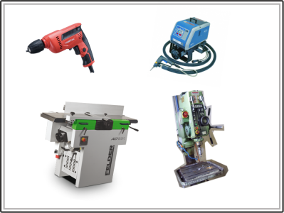 Machines and parts