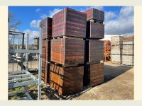 60 m² Paschal Raster H 125 cm, Schalhaut neu