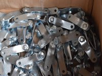 60 m² Paschal Raster H 125 cm, Schalhaut neu