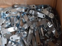 45 m² Paschal Raster H 125 cm, Schalhaut neu