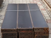 45 m² Paschal Raster H 125 cm, Schalhaut neu