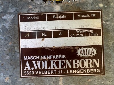 Avola ZBV 400-3 Tischkreissäge, 400 mm Sägeblatt