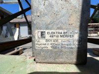 Elektra Bekum Tischkreissäge, 220 Volt, 400 mm Sägeblatt, 230 Volt