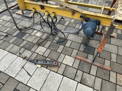 Schwenkkran für Decken- oder Wandmontage 3m Laufkatze