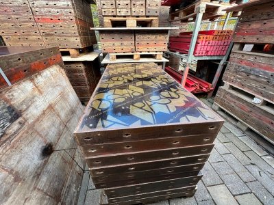 81,5 m² Paschal Raster H 150 cm Schalhaut gebraucht und neu