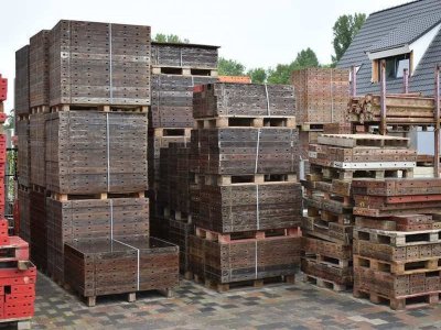 80 m² Paschal Raster H 100 cm, Schalhaut neu