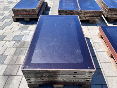 314 m² Paschal Rasterschalung H 150 cm, Schalhaut neu