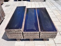 314 m² Paschal Rasterschalung H 150 cm, Schalhaut neu