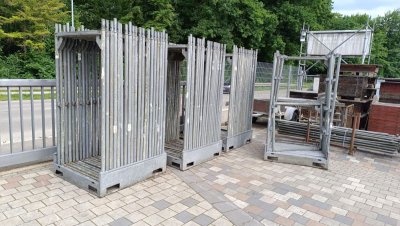 Layher Blitz Gerüst 1,09m breit, ca. 160 m²