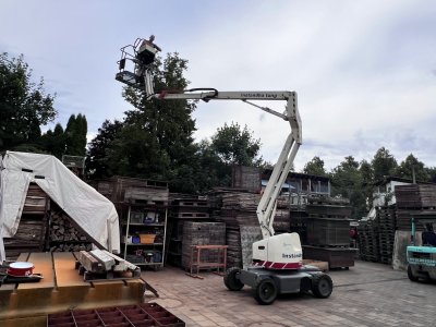 Terrex TA 34 Hebebühne, 12,40m Arbeitshöhe