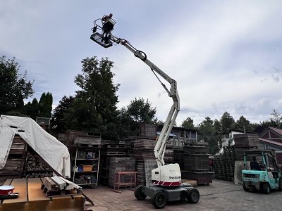 Terrex TA 34 Hebebühne, 12,40m Arbeitshöhe