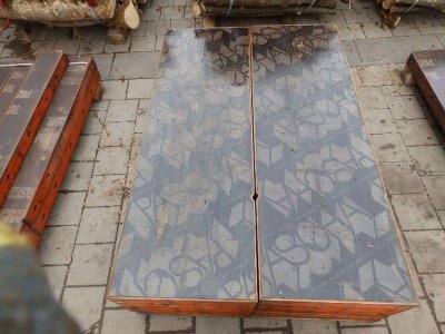 175 m² Paschal Rasterschalung H 150 cm, Schalhaut...