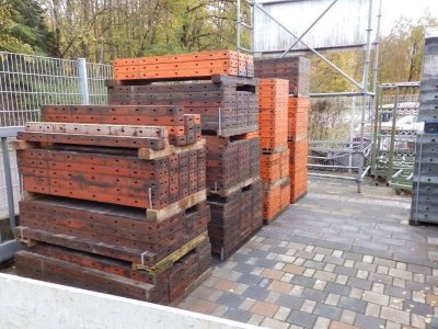 175 m² Paschal Rasterschalung H 150 cm, Schalhaut gemischt