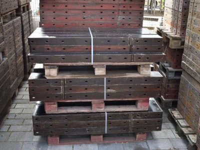 175 m² Paschal Rasterschalung H 150 cm, Schalhaut gemischt