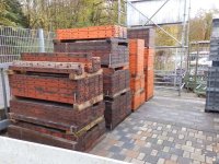 175 m² Paschal Rasterschalung H 150 cm, Schalhaut gemischt