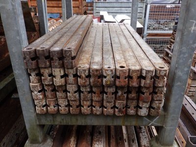 66 m² Paschal Raster H 125 cm, Schalhaut neu