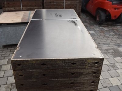 66 m² Paschal Raster H 125 cm, Schalhaut neu