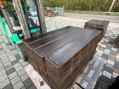 66 m² Paschal Raster H 125 cm, Schalhaut neu