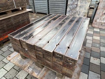 66 m² Paschal Raster H 125 cm, Schalhaut neu