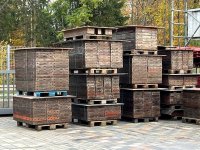 66 m² Paschal Raster H 125 cm, Schalhaut neu