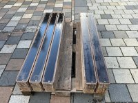 66 m² Paschal Raster H 125 cm, Schalhaut neu