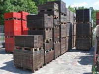 93 m² Paschal Raster H 125 cm, Schalhaut neu