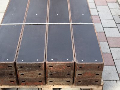 70 m² Paschal Raster H 125 cm, Schalhaut neu