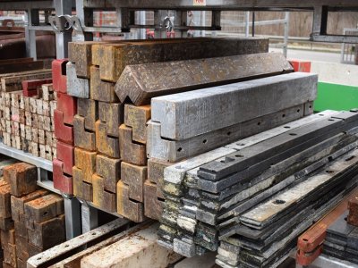 70 m² Paschal Raster H 125 cm, Schalhaut neu