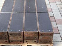 70 m² Paschal Raster H 125 cm, Schalhaut neu