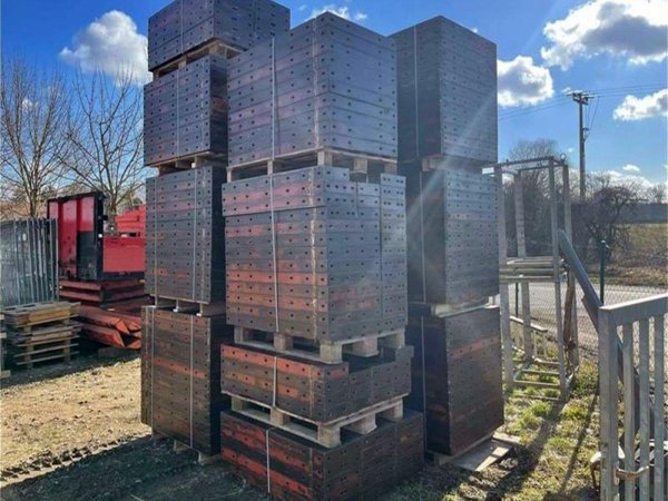 86 m² Paschal Raster H 125 cm, Schalhaut neu