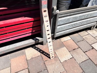 86 m² Paschal Raster H 125 cm, Schalhaut neu