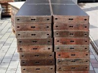 100 m² Paschal Raster H 125 cm, Schalhaut neu