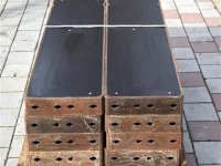 100 m² Paschal Raster H 125 cm, Schalhaut neu