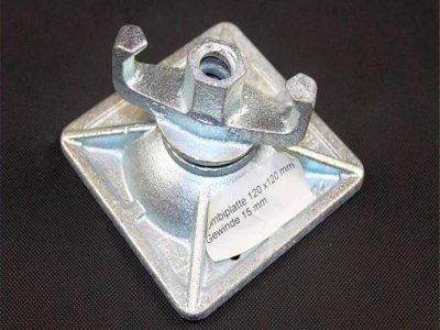10 Stück Kombi-Platten 120 x 120 mm (Neuware)