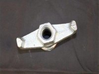 10 Stück Flügelmuttern verzinkt, Gewinde 20mm (Neuware)
